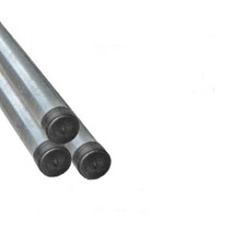 20 Stück Pfosten, Rohrpfosten ,DN 60mm, Länge 2,00m, Stahl verzinkt. Zaunpfosten