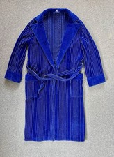 DDR Herren Bademantel Morgenmantel Hausmantel Frottee  Gr. 46/48 gestreift - TOP