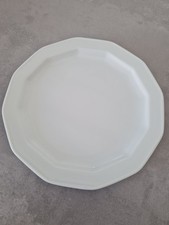 Rosenthal Polygon Porzellan Teller Weiß, 22 cm Durchmesser