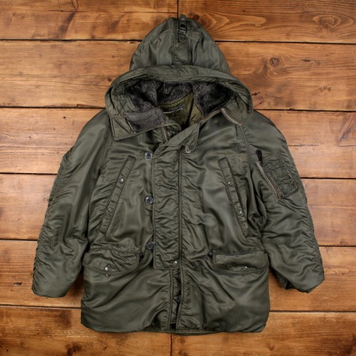 Vintage usaf n3b parka jacke - vintage,