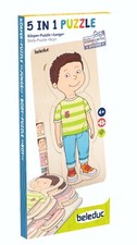 Beleduc Holz Lagenpuzzle Junge