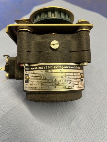 Getriebemotor motor veb suhl - veb,