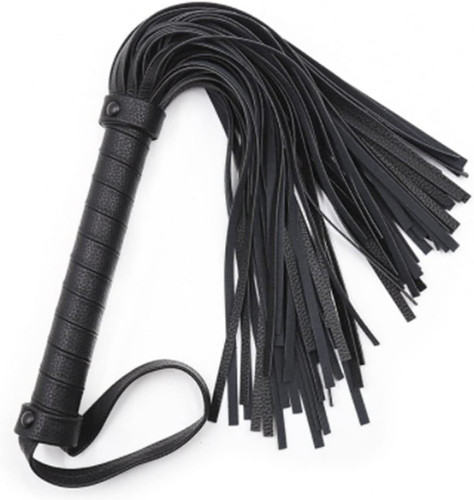 Schwarze leder reitgerte - schwarze,