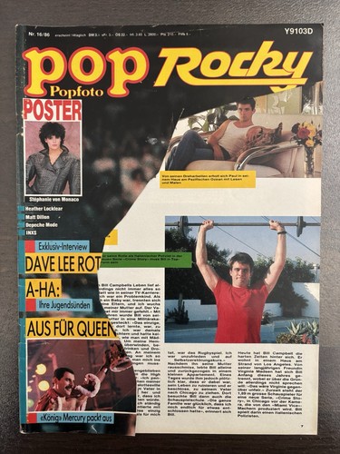 Pop rocky 16 1986 - nr., 16/1986