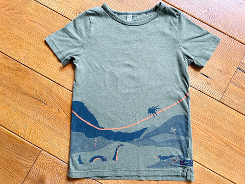 Joules shirt dino - t-shirt, spinne