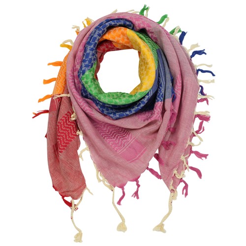 Mundschutz buntes regenbogen - mundschutz,