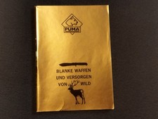 Puma Messer Büchlein Blanke Waffen 64 Seiten 