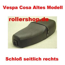 Sitzbankbezug für Vespa Cosa Alt, Cosa 1, für die Sitzbank mit Schloß seitlich