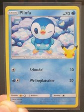 Pokemon McDonalds (25 Jahre) - Plinfa - Promo Booster Deutsch - NEU!