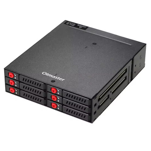 Bay sata hdd ssd - 6-bay, 2.5"