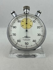 Taschenuhr Stoppuhr Minerva Handaufzug Kal. 19 mit Schleppzeiger, funktioniert