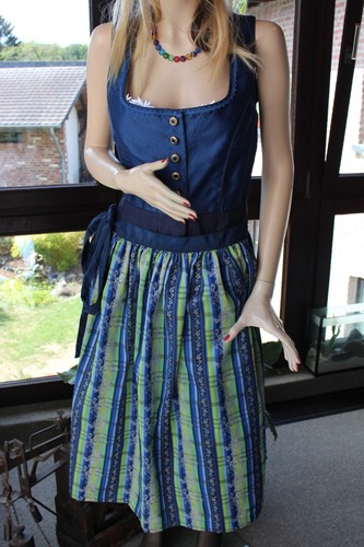 Alphorn dirndl blau - alphorn, gr.