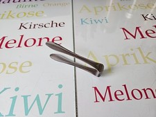 Marke Tischfein Serie  Servieridee 2000 - 1x Zuckerzange - Crominox - ca. 10 cm