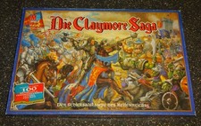 BASISSPIEL Die Claymore Saga von MB vollständig + unbemalt GUTER ZUSTAND TOP