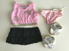 Build a Bear Outfit 4tlg rosa
