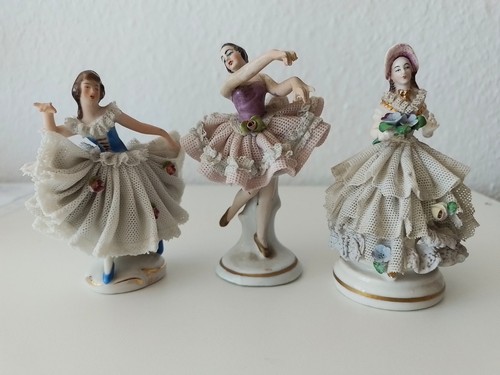 Miniaturfiguren aus porzellan - miniaturfiguren,