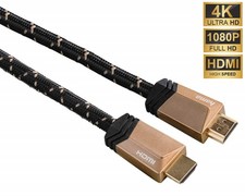 Hama 1,5m HDMI-Kabel 4K Ultra HD High-Speed Anschluss-Kabel 3D UHD HDR TV ARC