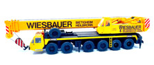 Kibri 10130 Wiesbauer Autokran Teleskopkran - gebauter Bausatz H0 HO 1:87