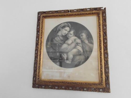 Kupferstich madona della - ", la