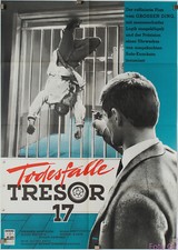 Kino-Plakat Todesfalle Tresor
