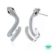 1 Paar Damen Schlange Ohrringe