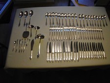 Silberbesteck für 12 Personen Wellner  90er Silber 107 teilig!! top