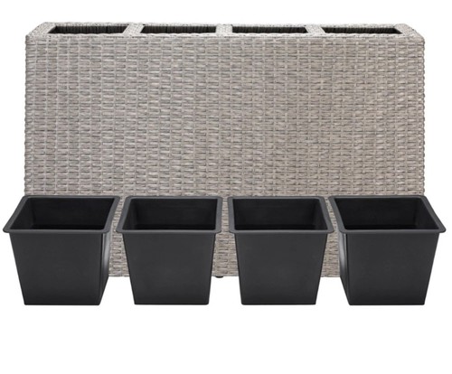 Casaria polyrattan 4er - polyrattan,