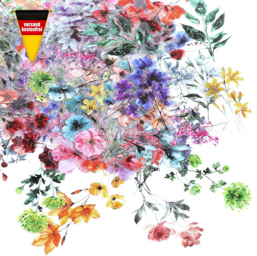 Blumen scrapbooking aufkleber - blumen,