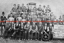 F014801 Arbeiter Leitelt Bros Mühle Maschinenmaschine Öle Sägen Riemen und alle Mi