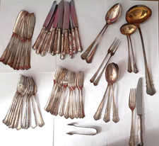 90er Silberbesteck Martin Fischbesteck, Anleger, Kellen 11-12 bis  Personen #241