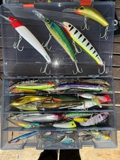 Angelköder XXL Box Tackle Box Salzwasser Raubfisch Wobbler