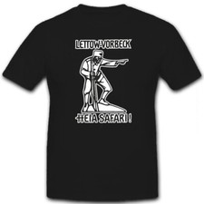 Heia Safari Askari Lettow Vorbeck Schutztruppen - T Shirt #12706