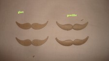 2 Ersatzbärte  für