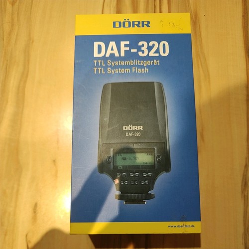 Blitzgerät ttl doerr - ttl, daf-320