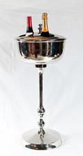Silber Teller Sekt Eimer