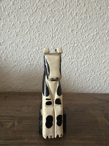Türstoper aus holz kuh - aus,