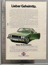 Datsun Skyline Injection