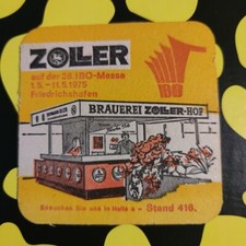 Schöner alter Bierdeckel 1975