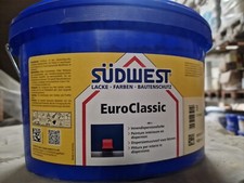 5 L SÜDWEST EUROCLASSIC Dispersionsfarbe Innenfarbe Wandfarbe Deckenfarbe Farbe