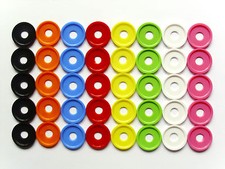 Einkaufswagenchips Wertmarken Pfandmarken mit Bohrung 8 Farben versch. Mengen 