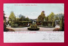 AK BURGSTÄDT 1906 Park