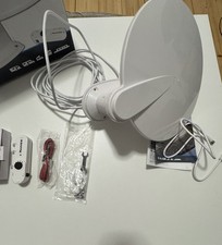 Maxview Gazelle Pro MK2 Digital TV Antenne Wohnmobil Camper Caravan Weiß 12/24 V