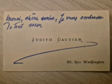 visitenkarte von judith