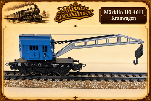 Märklin 4611 kranwagen - märklin,
