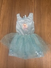 Verkleidung Kostüm Eiskunstläuferin Gr. 122/128 Eiskönigin Prinzessin Disney