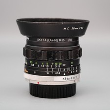 Minolta MC W.ROKKOR-SG 28mm F/3.5 - lens made in Japan