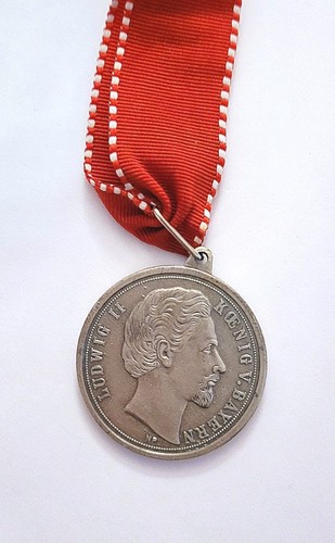 Medaille ludwig könig - medaille, v
