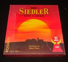 DIE SIEDLER VON CATAN *1. Ausgabe mit Holzfiguren* 100% komplett + GUTER ZUSTAND