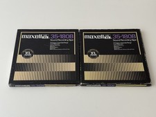 2x Maxell UD-XL 35-180B Spulen / Reels / Tapes
