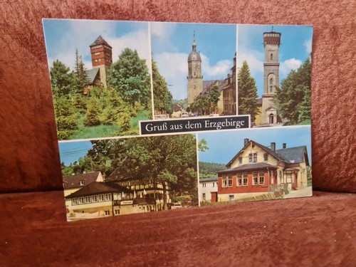 Gruß aus dem erzgebirge - ak, pk